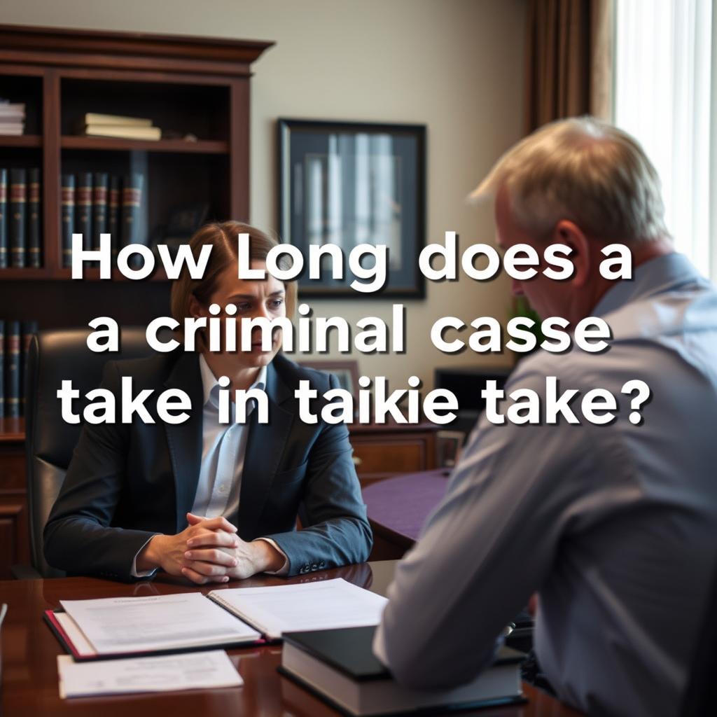 How long does a criminal case take in Fairfax County