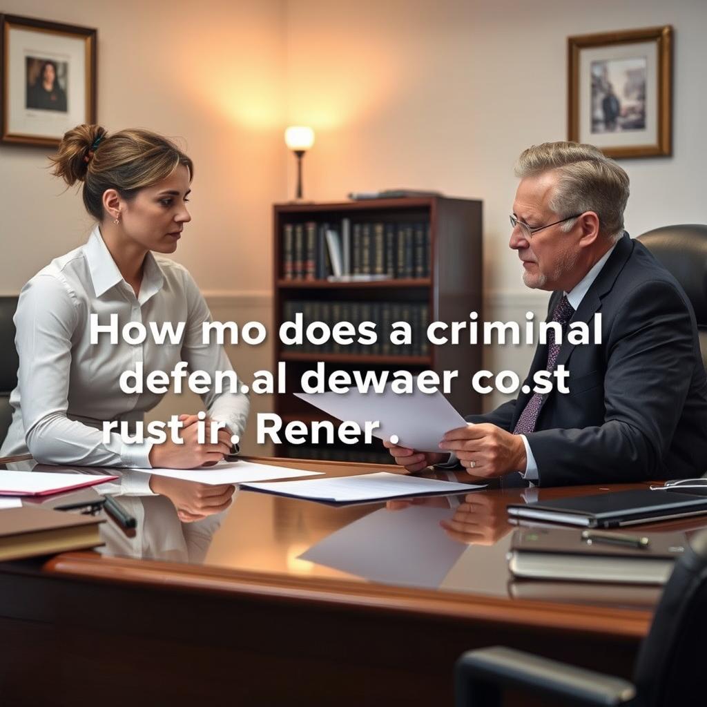 How much does a criminal defense lawyer cost in Rensselaer County