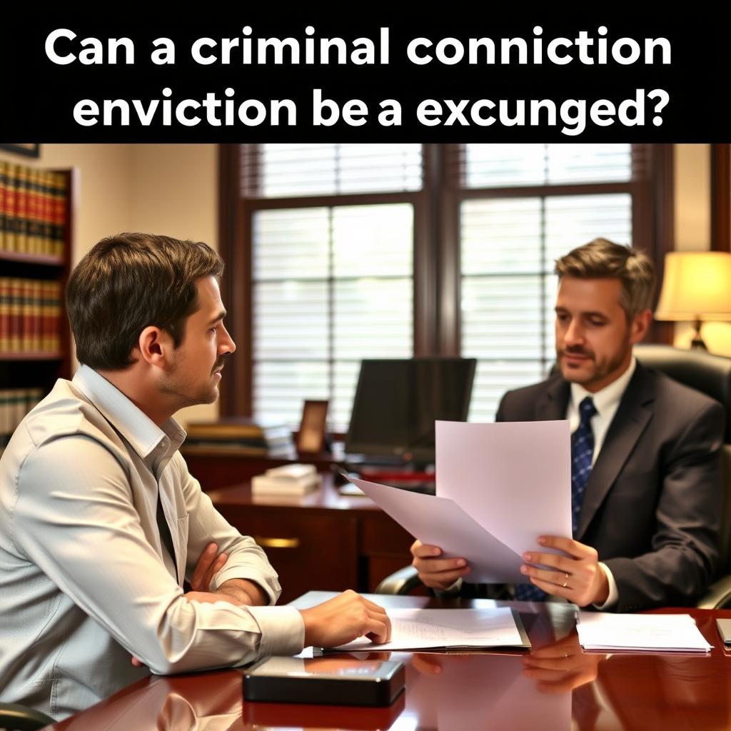 Can a criminal conviction be expunged in Maryland