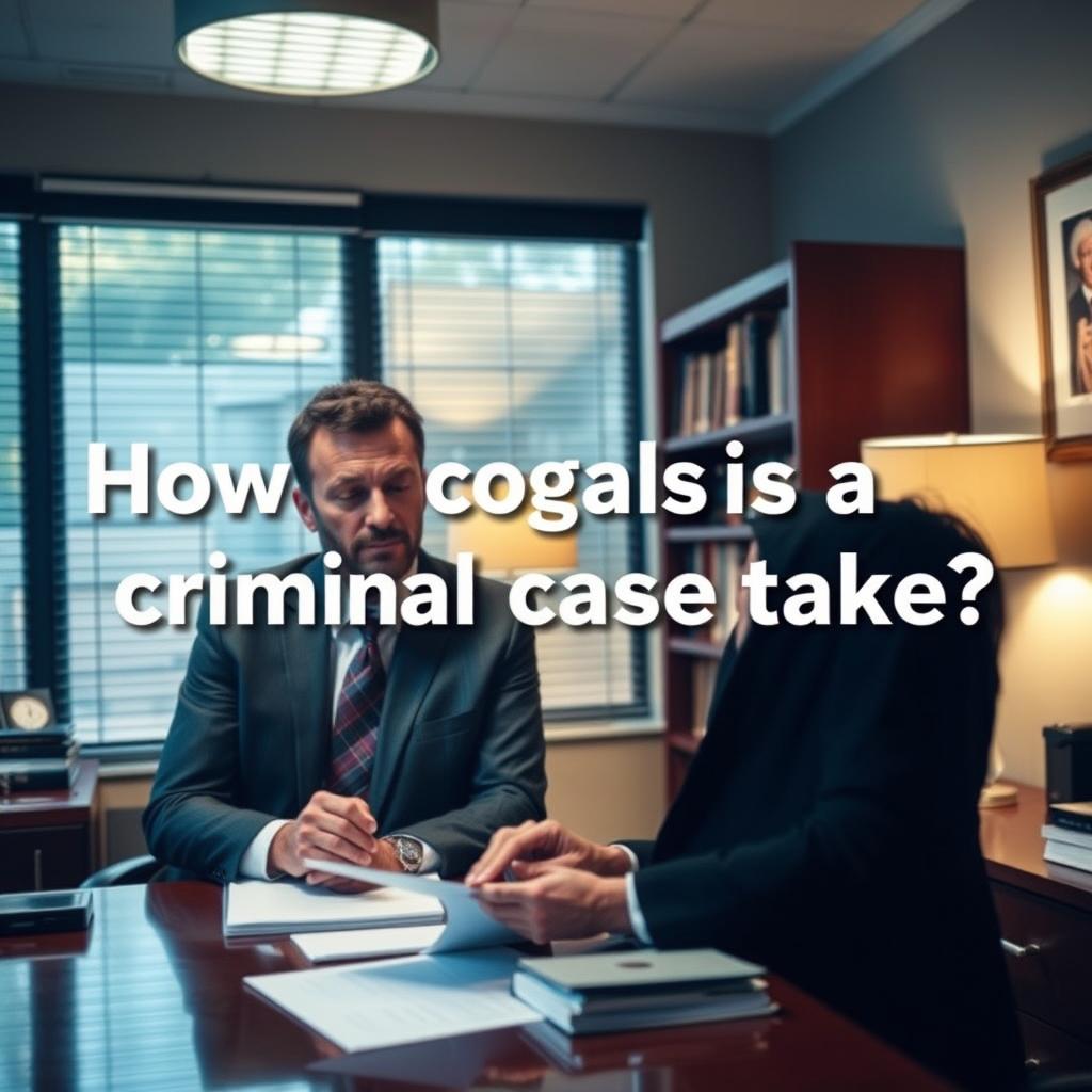 How long does a criminal case take in Hunterdon County