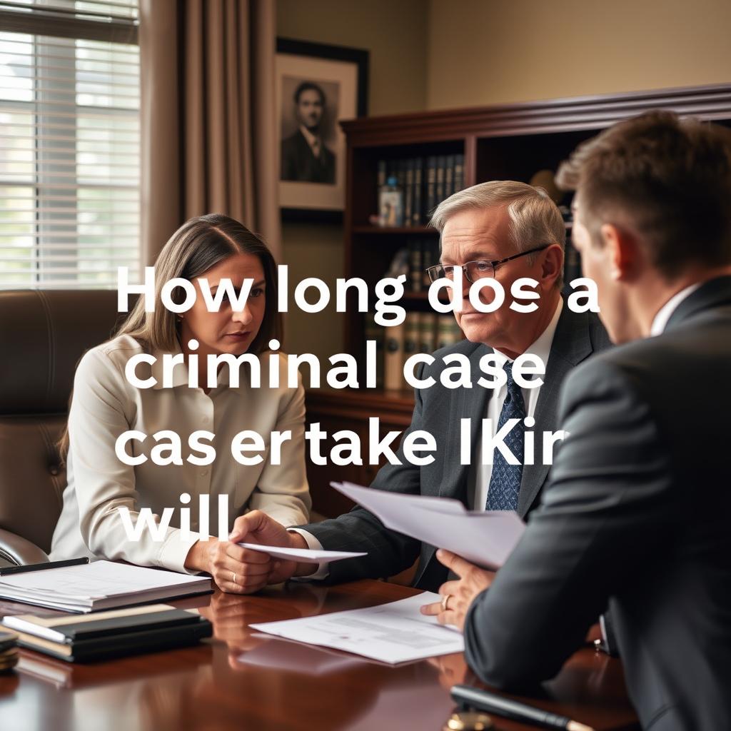 How long does a criminal case take in King William County