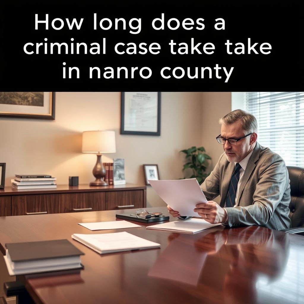 How long does a criminal case take in Ontario County