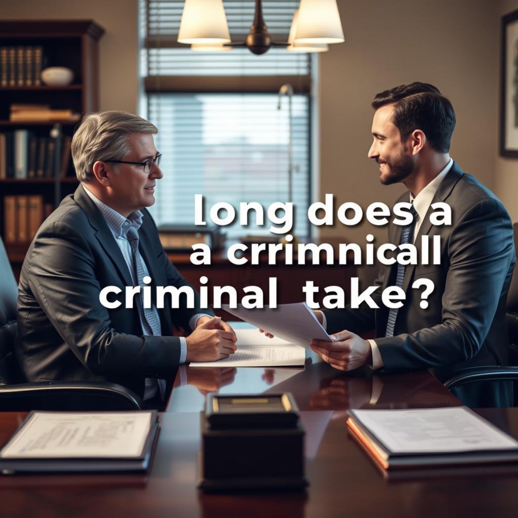 How long does a criminal case take in Petworth