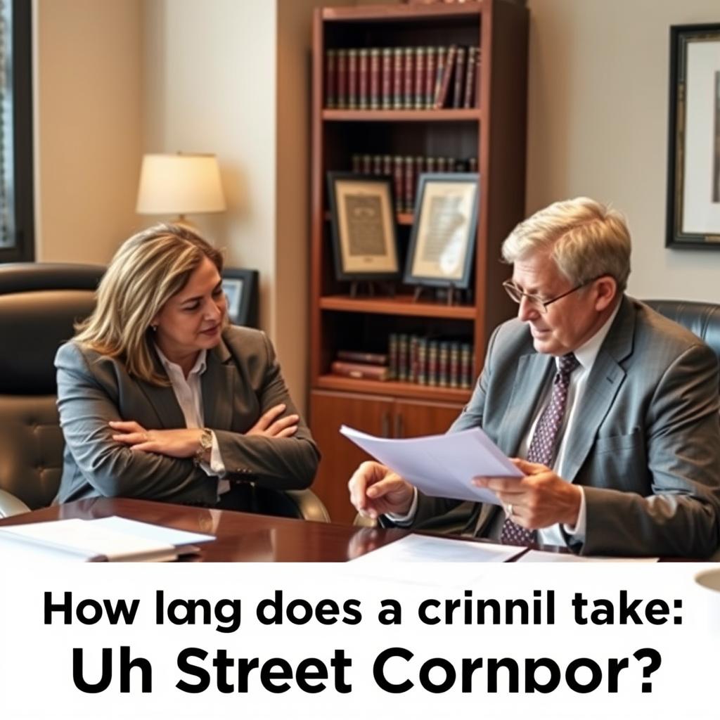 How long does a criminal case take in U Street Corridor