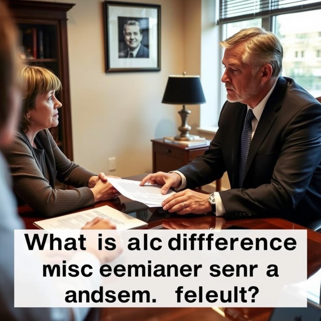What is the difference between a misdemeanor and a felony in New Jersey